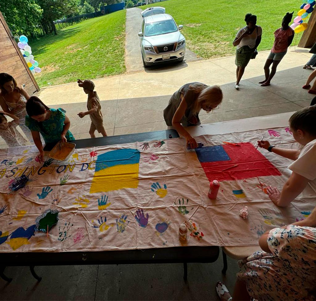 CSIA joined a wonderful initiative - Children's Palms for Peace